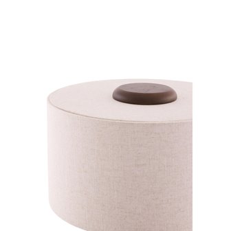 Lampa podłogowa dark japandi drewniana Bosco 144cm abażur